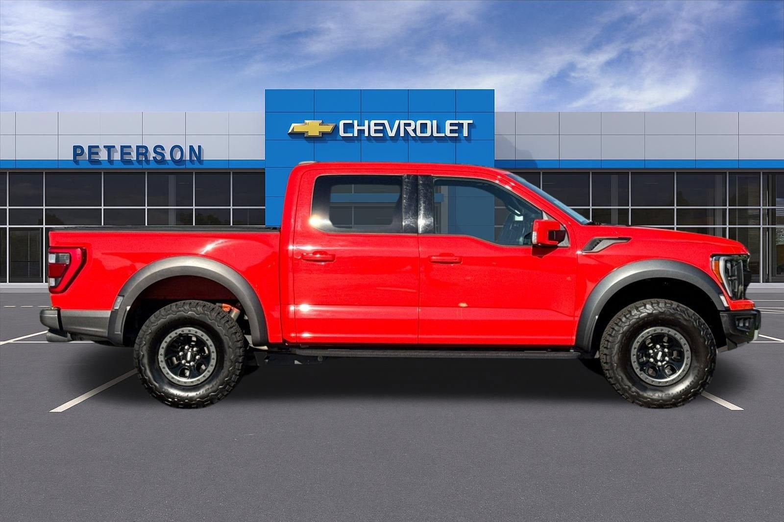2023 Ford F-150 — rear three-quarter view
