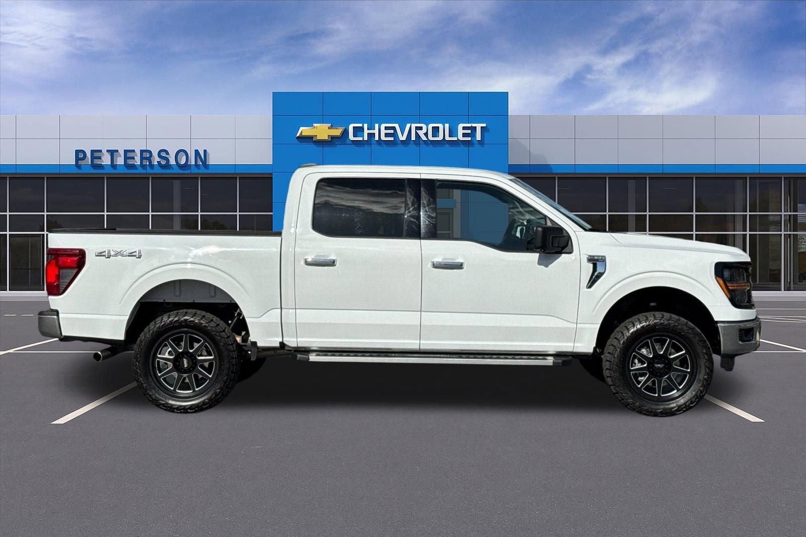 2024 Ford F-150 — rear three-quarter view