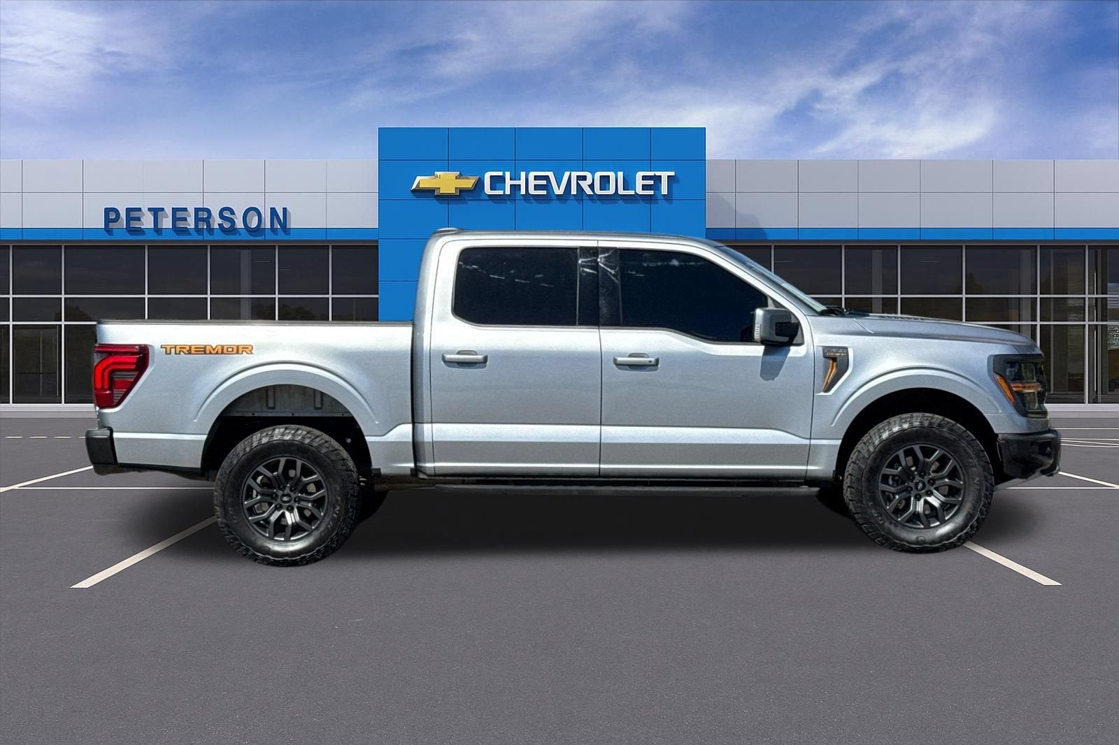 2024 Ford F-150 — rear three-quarter view