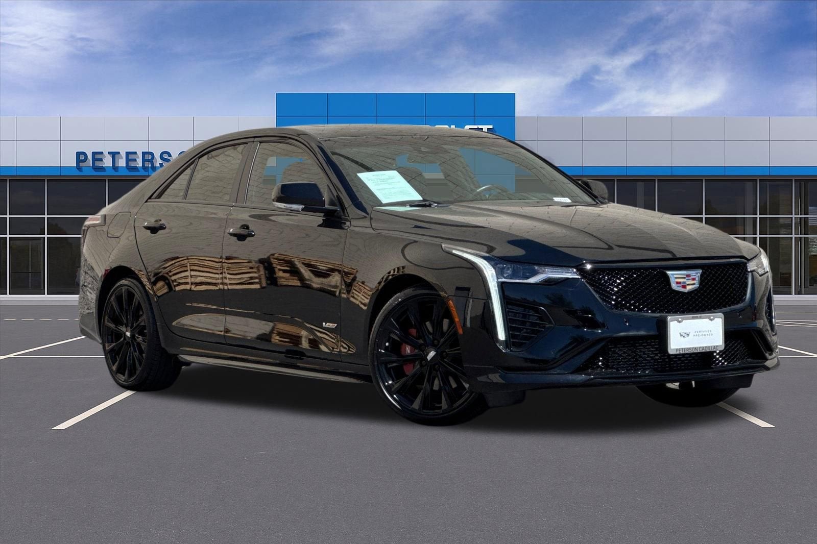 2024 Cadillac CT4-V — side profile view