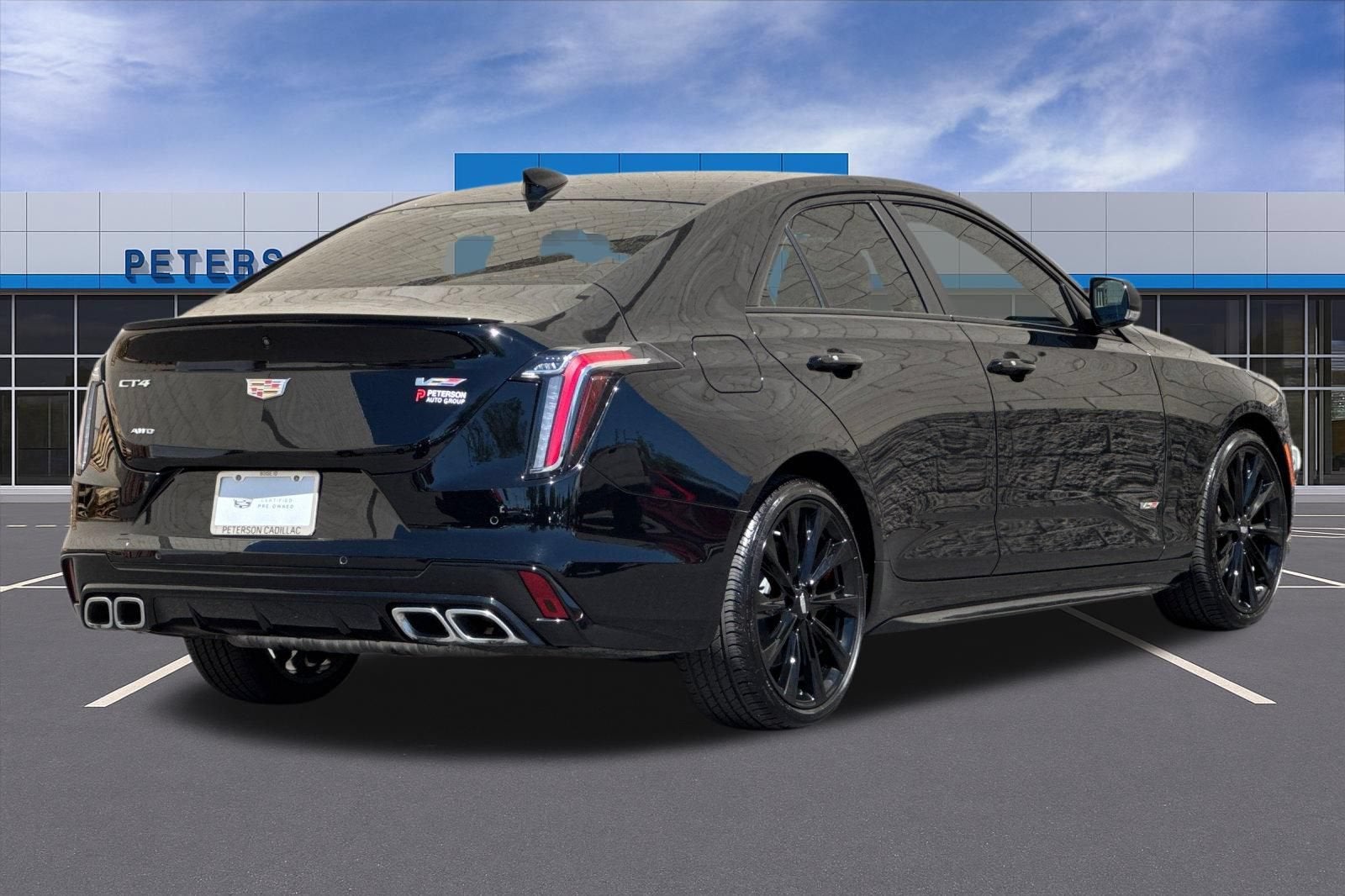 2024 Cadillac CT4-V — interior view