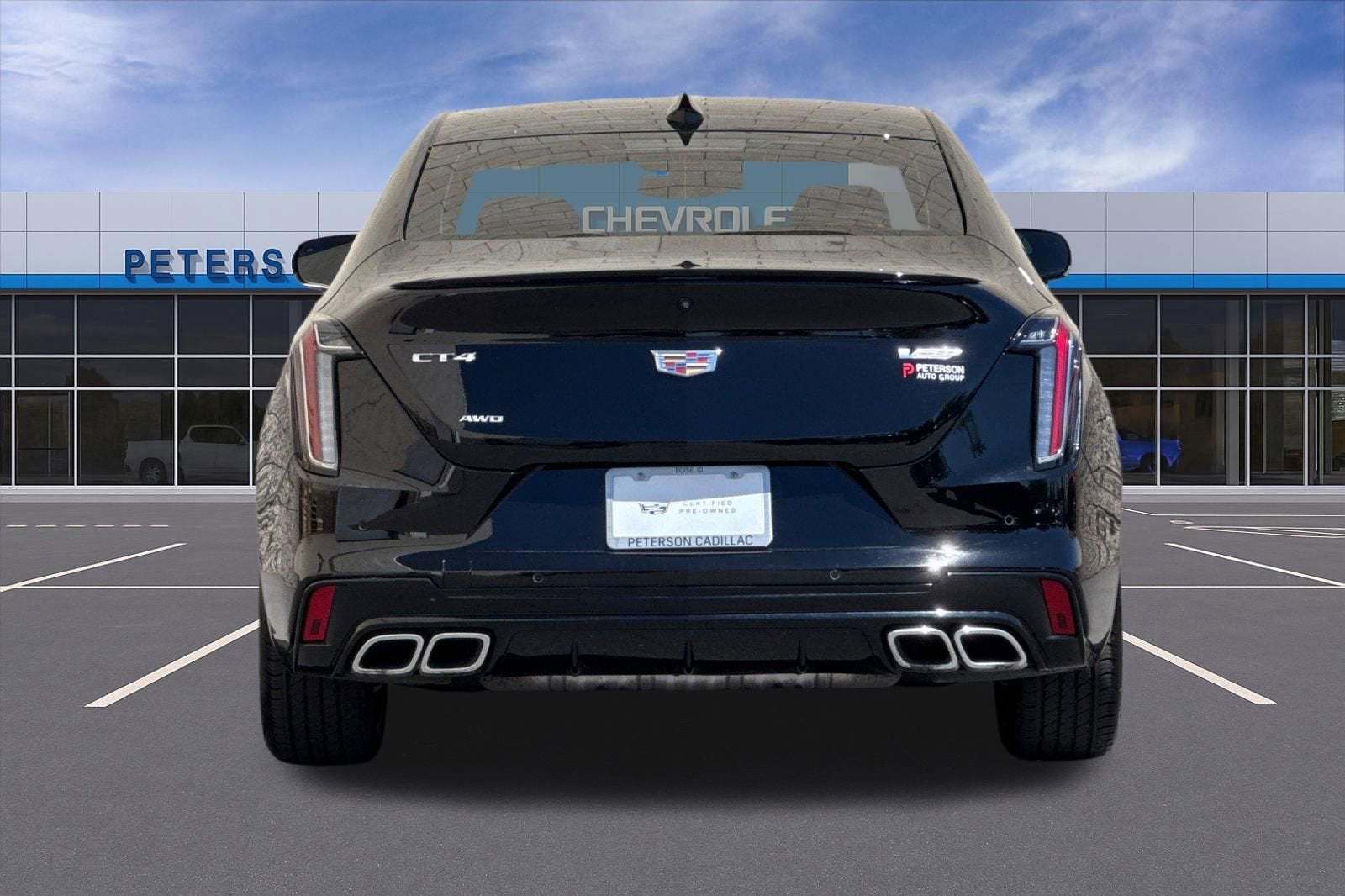 2024 Cadillac CT4-V — detail view